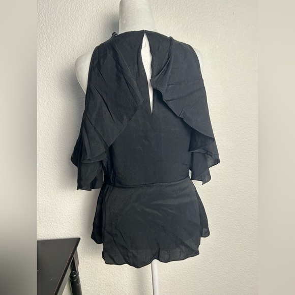 THEORY Elegant Black Women's Top size S - Picture 4 of 8